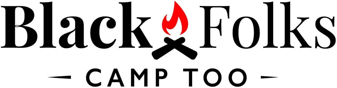Black folks camp too logo.