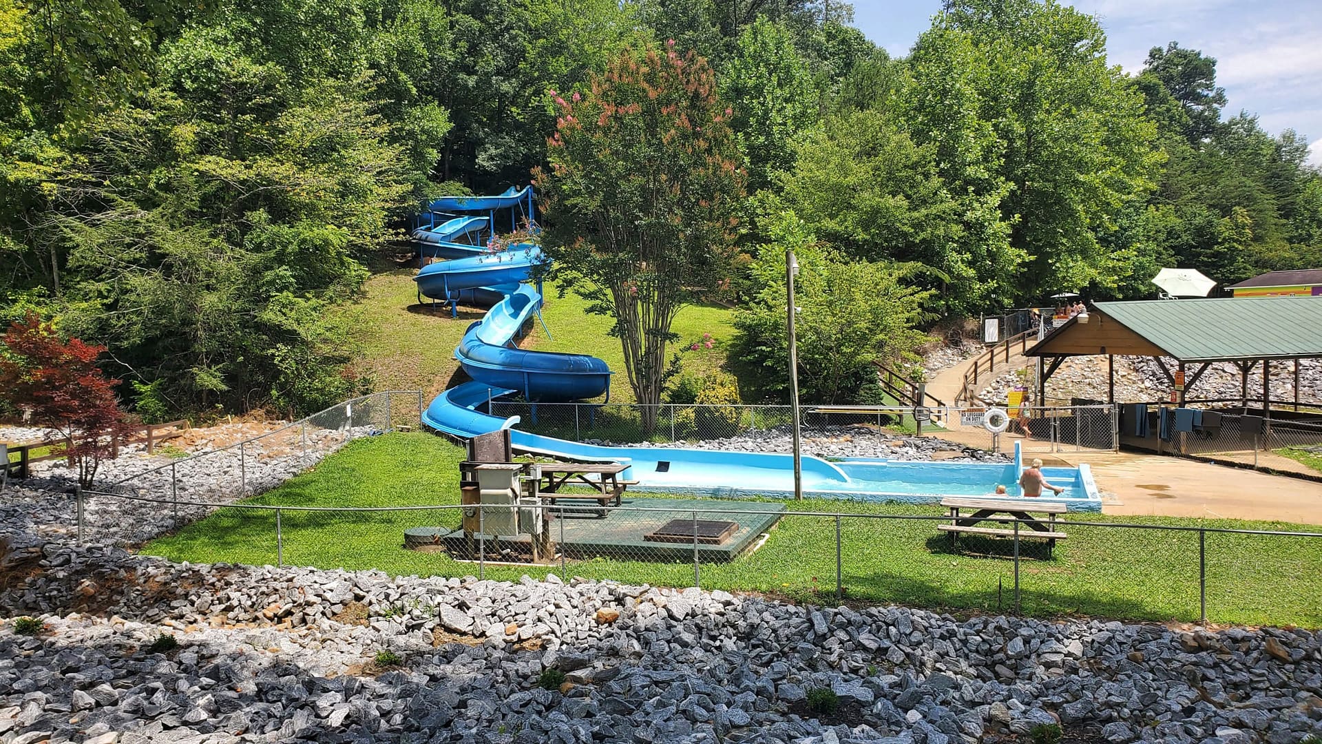 sunny pool