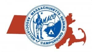 About the logo for the Massachusetts camping association.