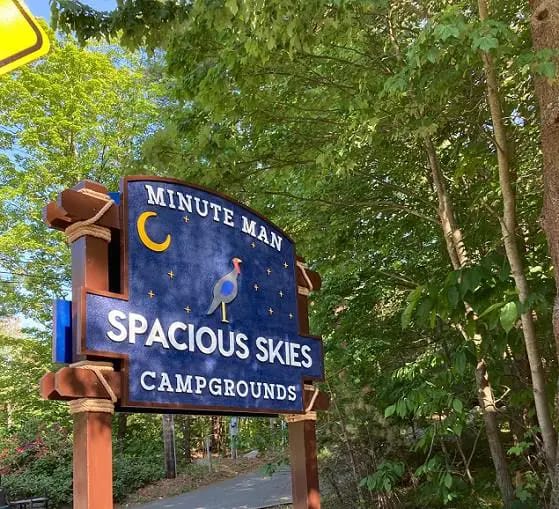 Spacious Skies Campgrounds near Boston Minute Man