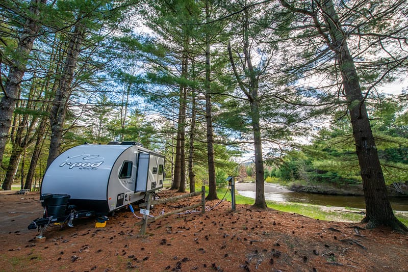 Homepage Header of rv camp site